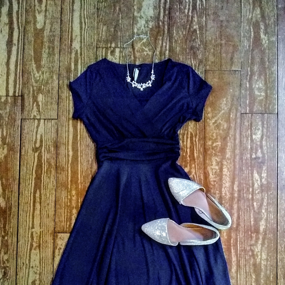 Navy Gown